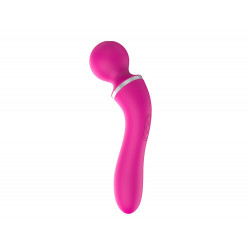 Masażer łechtaczki wibrator 2w1 10+10 trybów 19cm